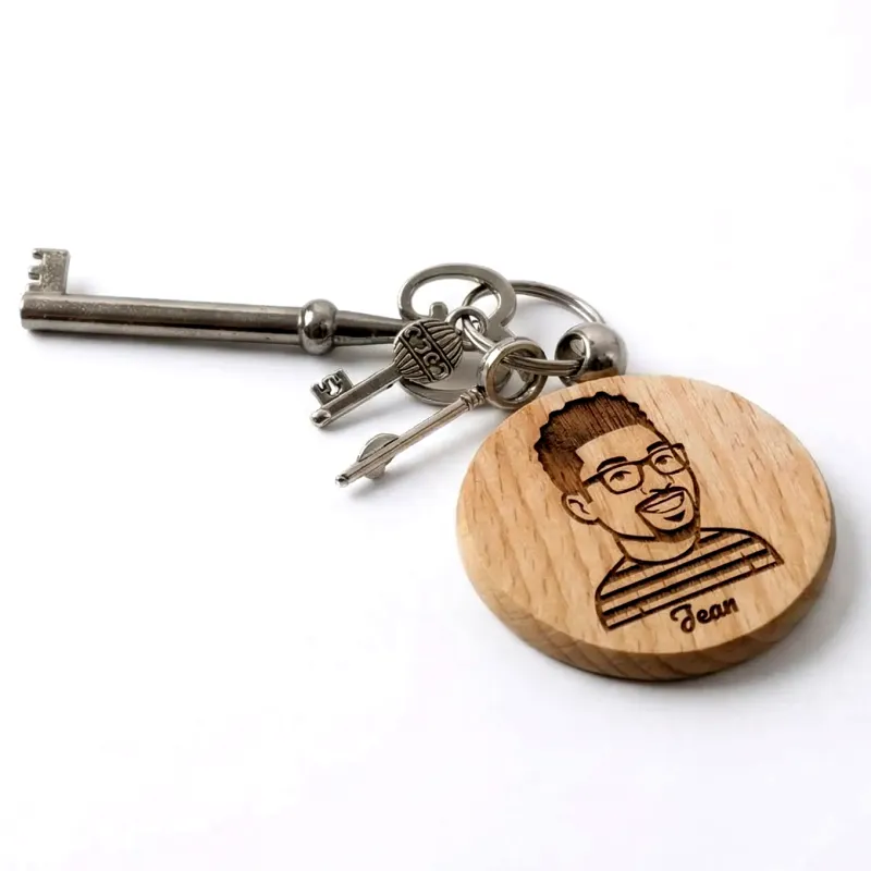 Wood engraving, portrait