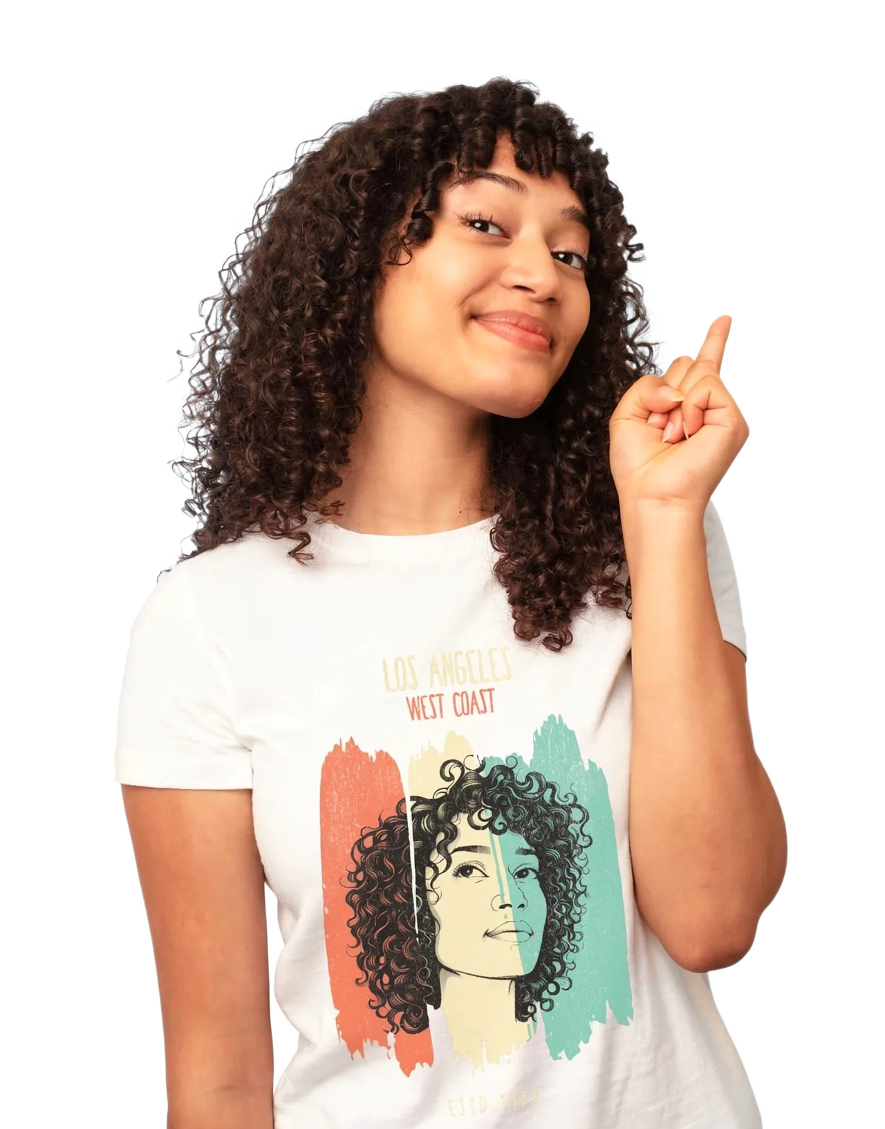 Visaje Pro styled portrait, print-ready t-shirt design